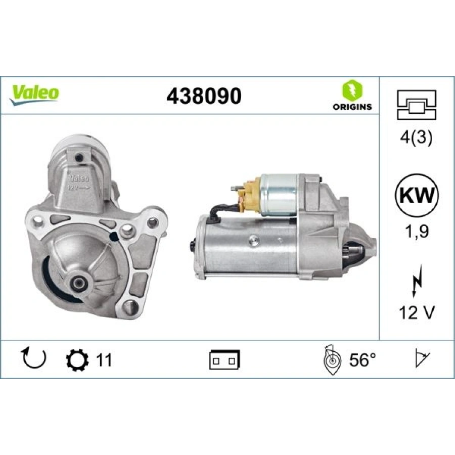 MARŞ MOTORU LAGUNA II 1.9 DCI 01 05 MEGANE II 1.9 DCI 10 01 SCENIC II 1.9 DCI 05 05 -MOVAVO 1.9 DTI