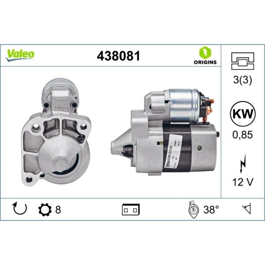 MARŞ MOTORU MASTER II MEGANE II TRAFIC II 1.9 DCI VIVARO MOVANO 1.9 DTI