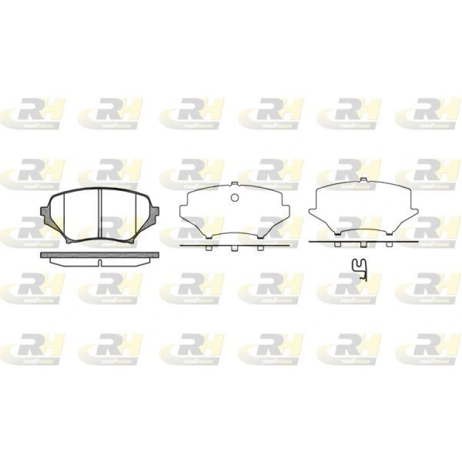 MASERATI ATE FREN BALATASI ÖN QUATTROPORTE