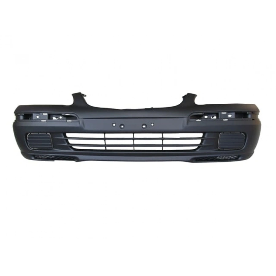 MAZDA 626- SD/HB- 98/00; ÖN TAMPON SİYAH (SİS/BANT DELİKLİ) (TYG)