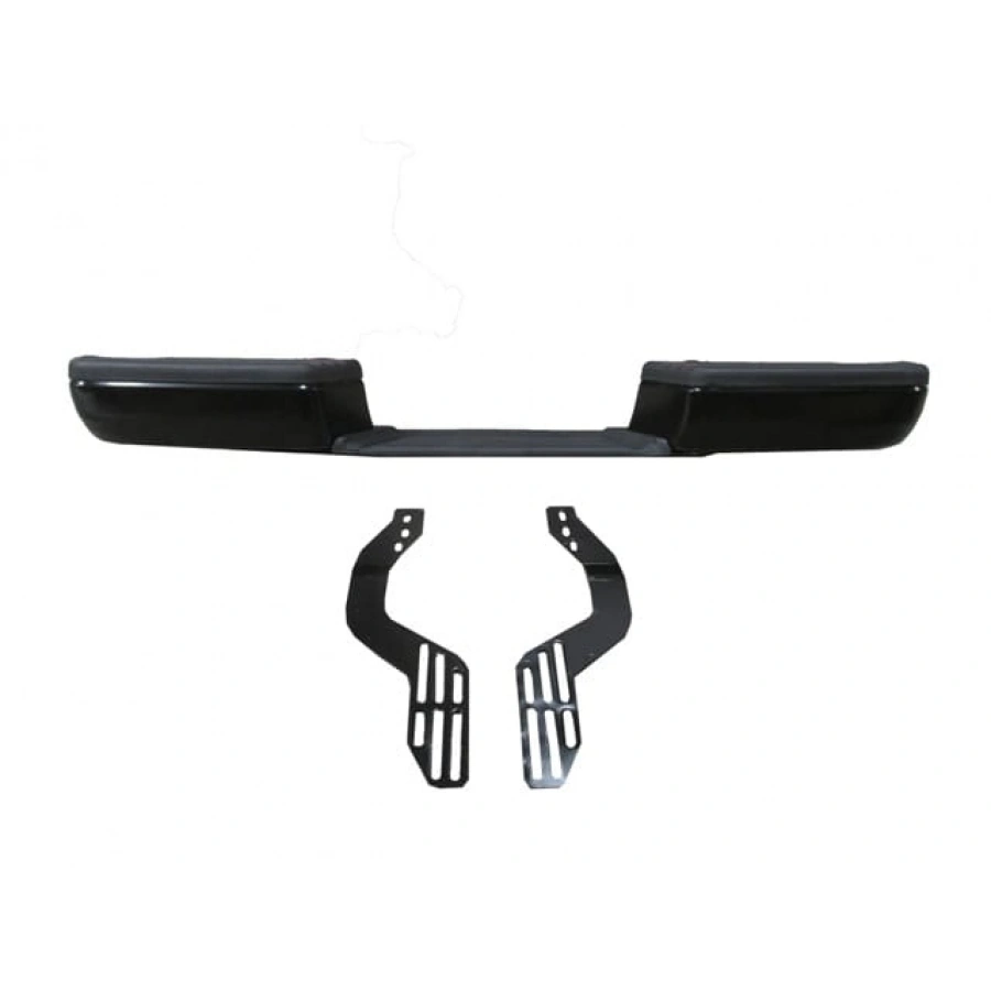 MAZDA B2500- PICK UP- 01/03; ARKA TAMPON SİYAH (ÜSTÜ PLASTİKLİ BAĞLANTI AYAKLARI İLE BİRLİKTE FPI)