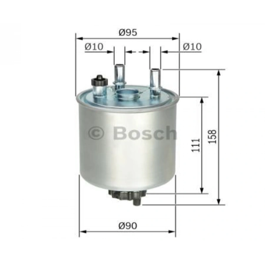 MAZOT FİLTRESİ KANGOO III 08 LAGUNA III 08 1.5 DCI 2.0 DCI CİVATALI