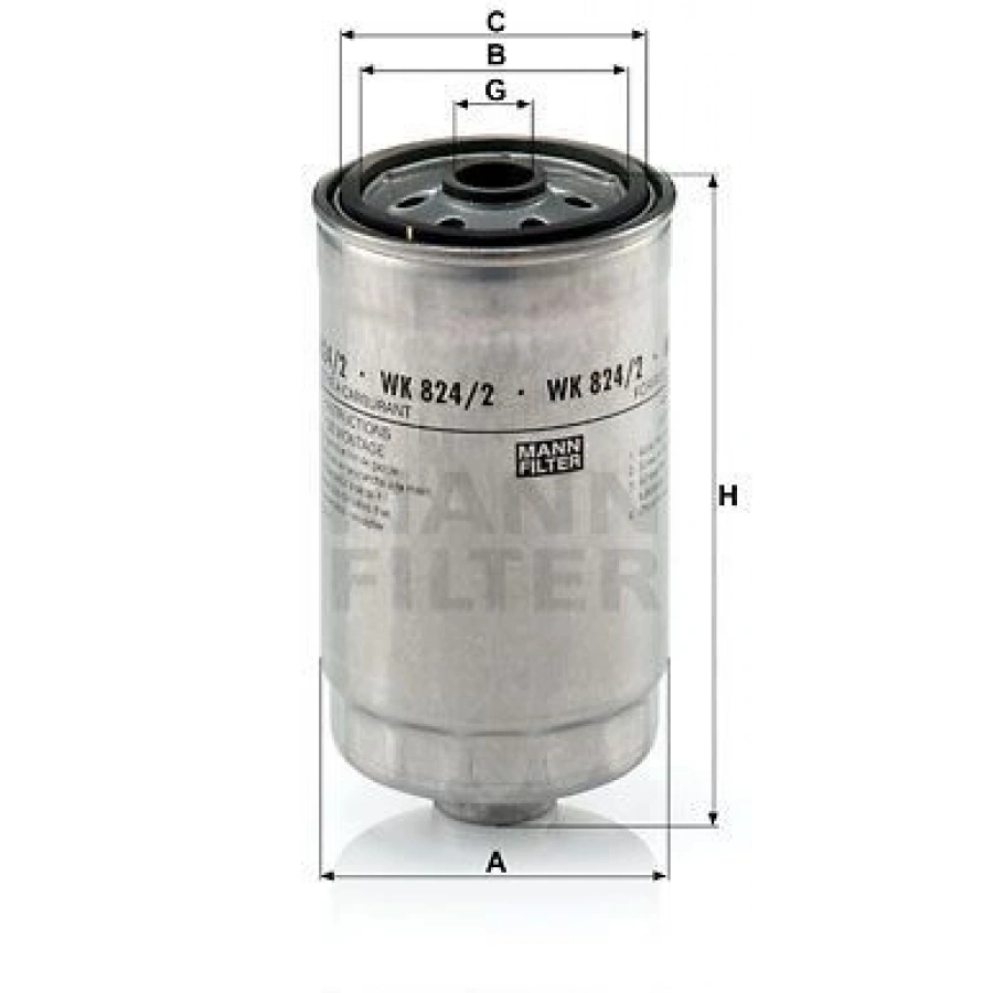 YAKIT FİLTRESİ KIA MOTORS SOUL 1.6 CRDİ 128HP 02 09- KAMPANYALI