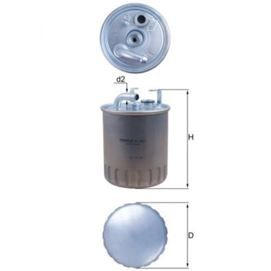 MAZOT FİLTRESİ SPRINTER 00>06 VITO 1.7 2.2