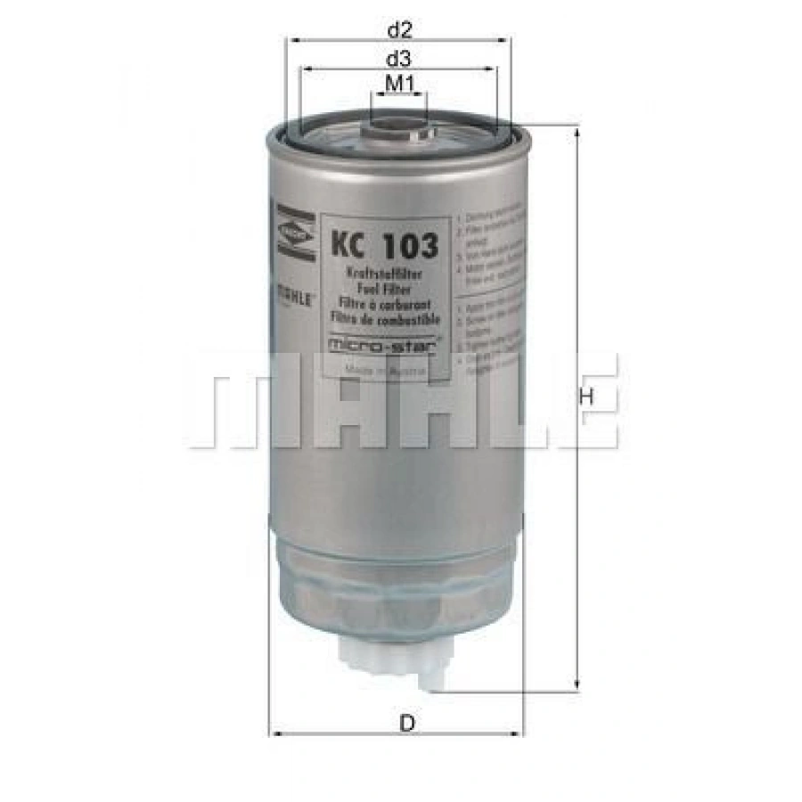 MAZOT FILTRESI TRANSIT 2.5