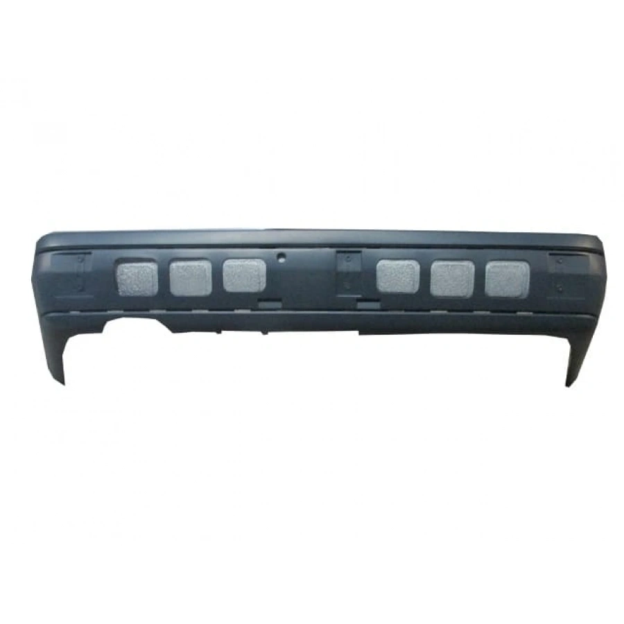 MERCEDES C CLASS- W202- 97/99; ARKA TAMPON KOYU GRİ(KAPLAMA/NİKELAJ DELİKLİ ŞOK EMİCİLİ ELEGANCE(TW)