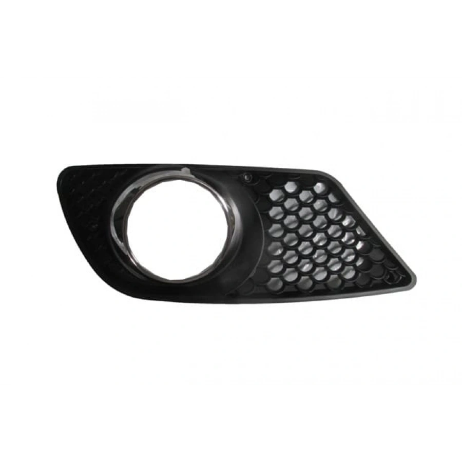 MERCEDES C CLASS- W204- 11/13; SİS LAMBA KAPAĞI SOL SİYAH (SİS DELİKLİ/NİKELAJ ÇERÇEVELİ) (AMG) (TW)