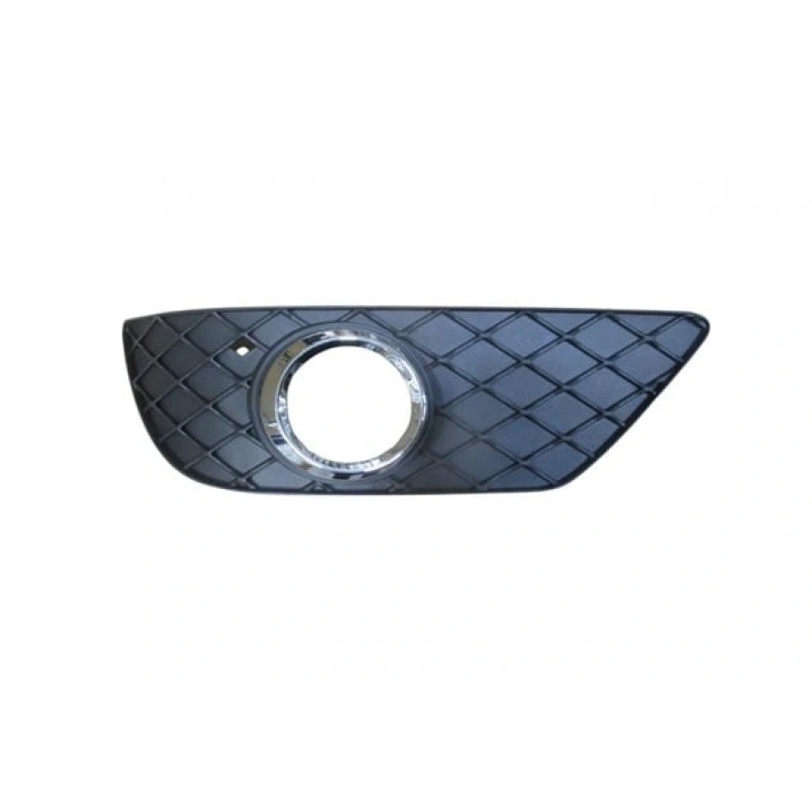 MERCEDES C CLASS- W204- 11/13; SİS LAMBA KAPAĞI SOL SİYAH (SİS DELİKLİ/NİKELAJ ÇERÇEVELİ) (TW)