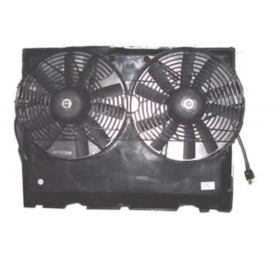 MERCEDES E CLASS- W124- 93/95; KLİMA FAN DAVLUMBAZI KOMPLE (ÇİFTLİ) (10+10 KANAT) (TW)