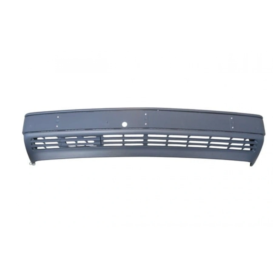 MERCEDES E CLASS- W124- 93/95; ÖN TAMPON GRİ (BANTSIZ/ÜST KISMI NİKELAJ DELİKLİ/ŞOK EMİCİLİ)