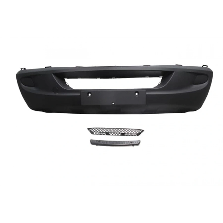 MERCEDES SPRINTER- 07/13; ÖN TAMPON SİYAH (ÇEK DEMİR KAPAKLI/SİS DLİKSİZ/IZGARALI/BASAMAK PLASTİKLİ)