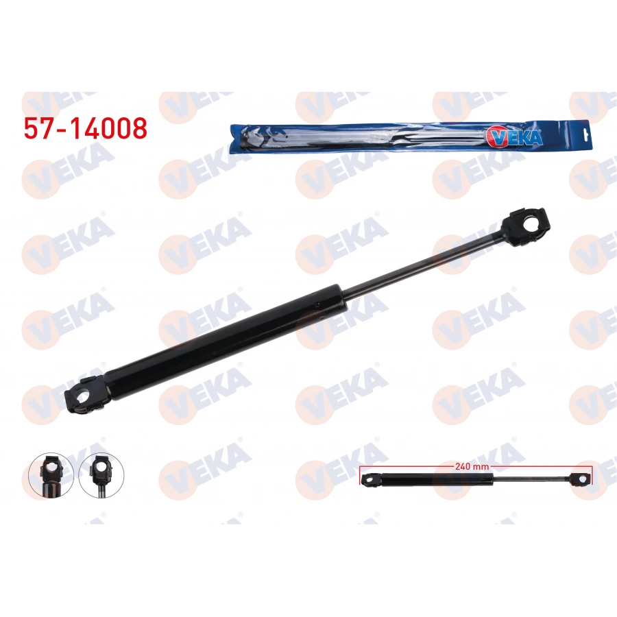 MOTOR KAPUT AMORTISORU 240mm/380N BMW 5 SERISI (E34) 1987-1996