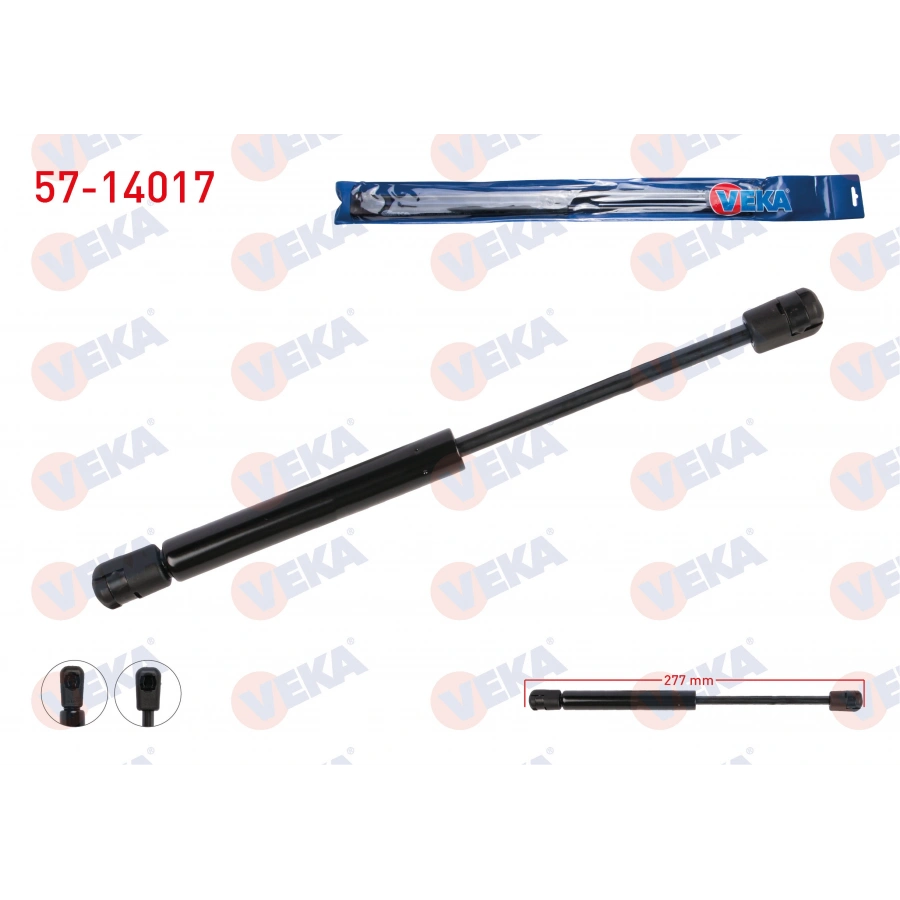 MOTOR KAPUT AMORTISORU 277mm/470N BMW (F01, F02, F04) 5 KAPI 2007-2012