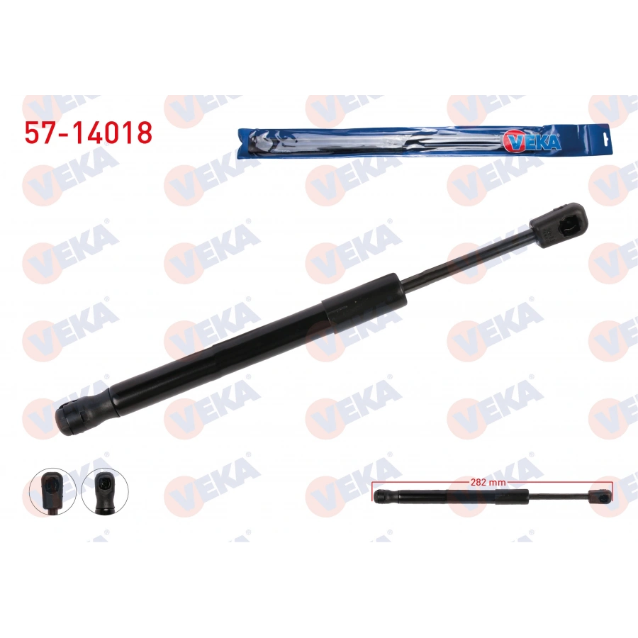 MOTOR KAPUT AMORTISORU 282mm/610N BMW F SERISI 5 KAPI 2010-2018