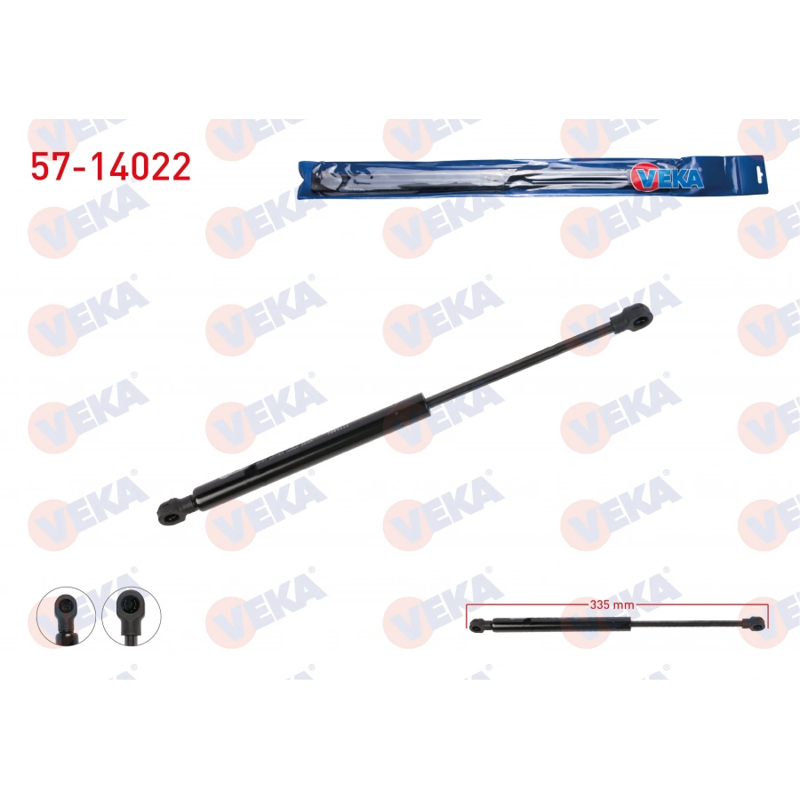 MOTOR KAPUT AMORTISORU 335mm/365N BMW X1 (E84) 2009-2015