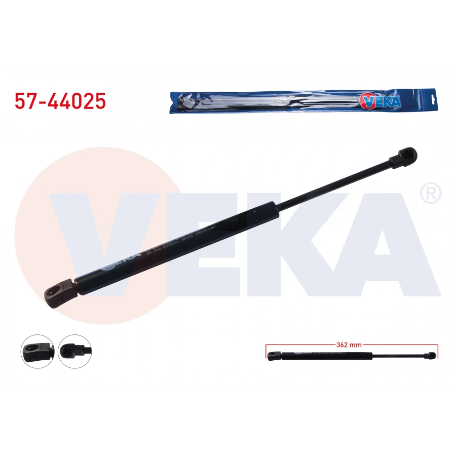 MOTOR KAPUT AMORTISORU 362mm/540N VOLKSWAGEN CADDY III (2KB,2KJ,2CB,2CJ) 2004-2015