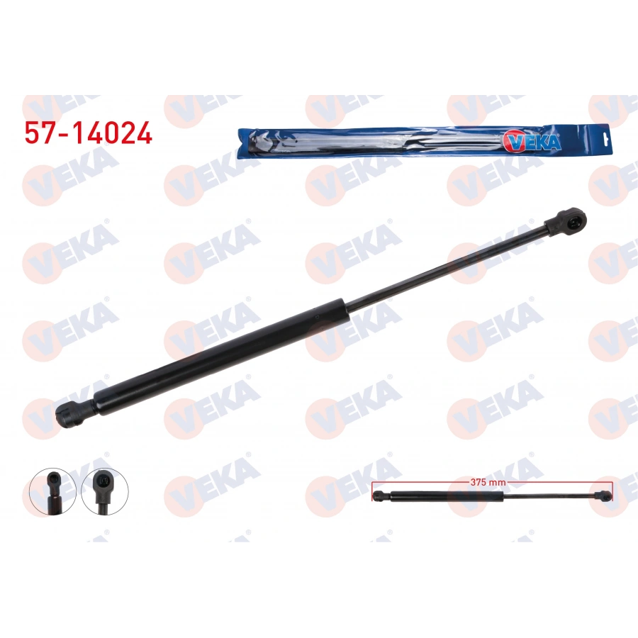 MOTOR KAPUT AMORTISORU 375mm/350N BMW (E81, E82, E87, E87 LCI, E88) 5 KAPI 2005-2012