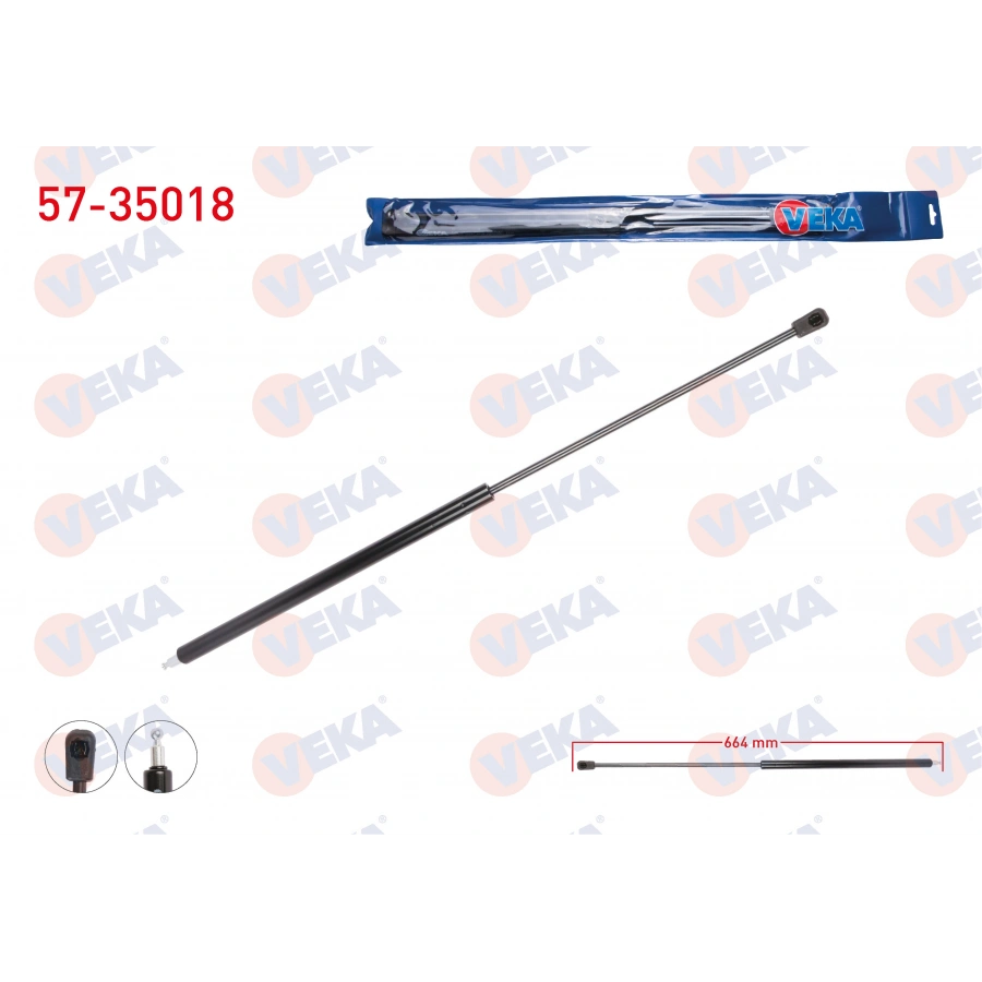 MOTOR KAPUT AMORTISORU 646mm/315N RENAULT MEGANE III (BZ0) 1.5 DCI 2008-2015