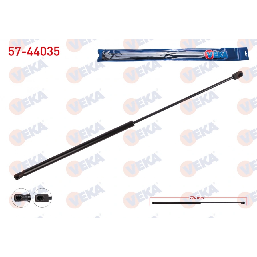 MOTOR KAPUT AMORTISORU 722mm/340N VOLKSWAGEN PASSAT VARIANT (365) 2010-2014