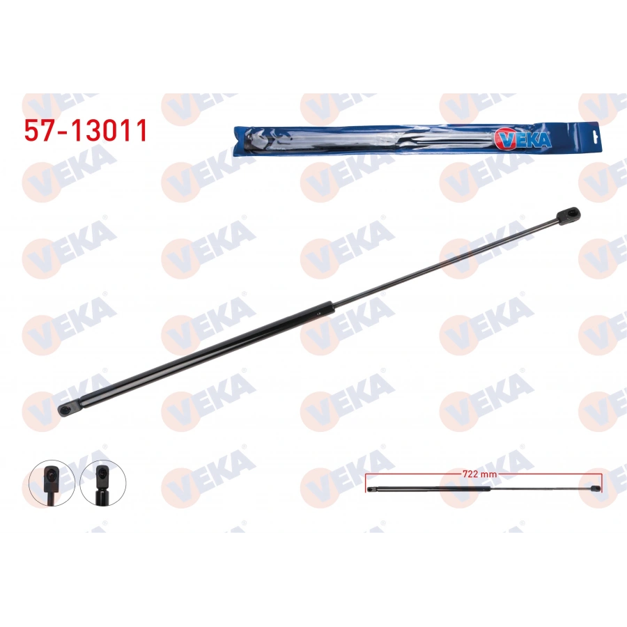 MOTOR KAPUT AMORTISORU AUDI A6 (C6) 2004-2011