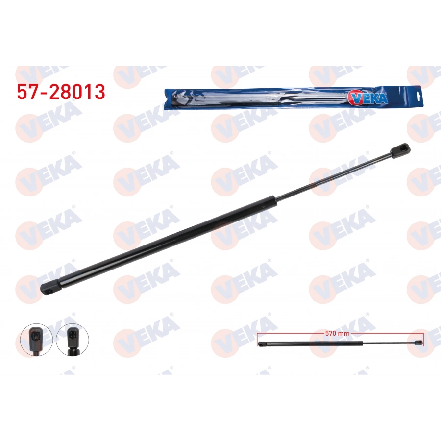 MOTOR KAPUT AMORTISORU SAG 570mm/280N MERCEDES C SERISI (W203) 2000-2007