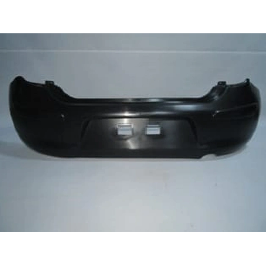 NISSAN MICRA- K13- 10/13; ARKA TAMPON SİYAH (KENDİNDEN BANTLI MY)