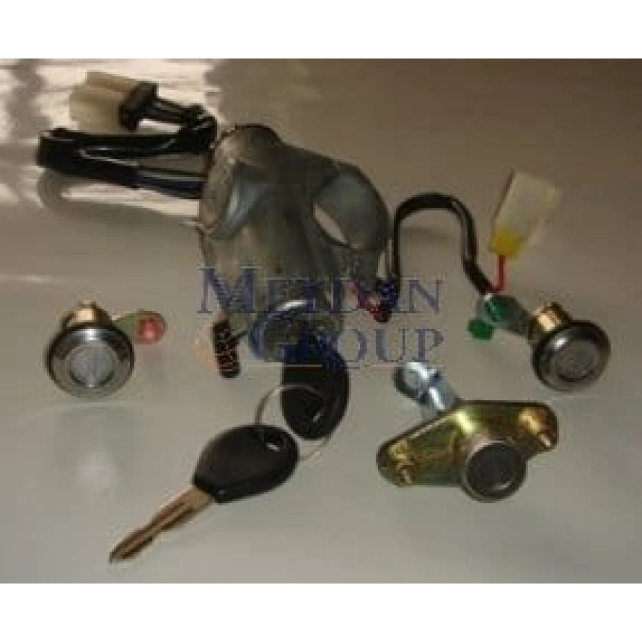 NISSAN SUNNY- B13- 90/94; KONTAK KİLİT SETİ (3LÜ) (KONTAK/KAPI/BAGAJ)