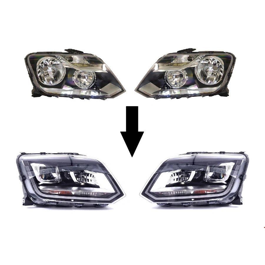 ÖN FAR DÖNÜŞÜM SETİ 2010 ->2017 (HALOJEN->LED)