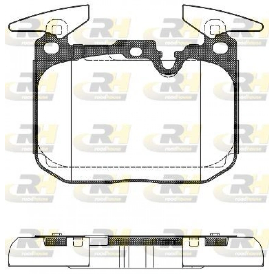 ÖN FREN BALATASI (CARBON FORMÜL) BMW (M TECNIC) F20-F21-F22-F23-F30-F31-F34-4F32-F33-F36 ( M )