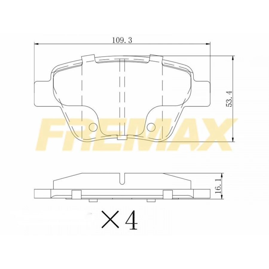 ÖN FREN BALATASI (CARBON FORMÜL) BMW X5 E70-X5 F15-X6 E71-X6 F16 2007-2020