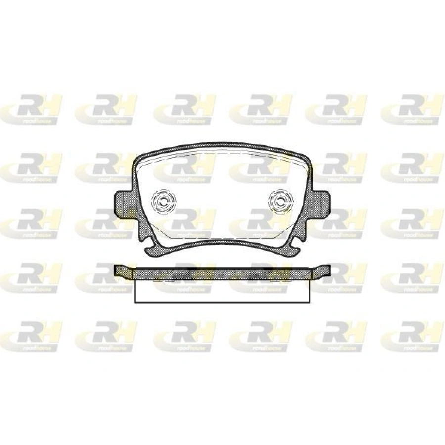 ÖN FREN BALATASI (CARBON FORMÜL) (FİŞLİ) AUDI A6 1997-2005 /SEAT EXEO 2009-2013/SUPER B 2002-2008