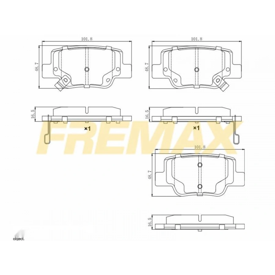 ÖN FREN BALATASI (CARBON FORMÜL) LAND ROVER DISCOVERY V-IV 2016RANGE ROVER SPORT II 2015