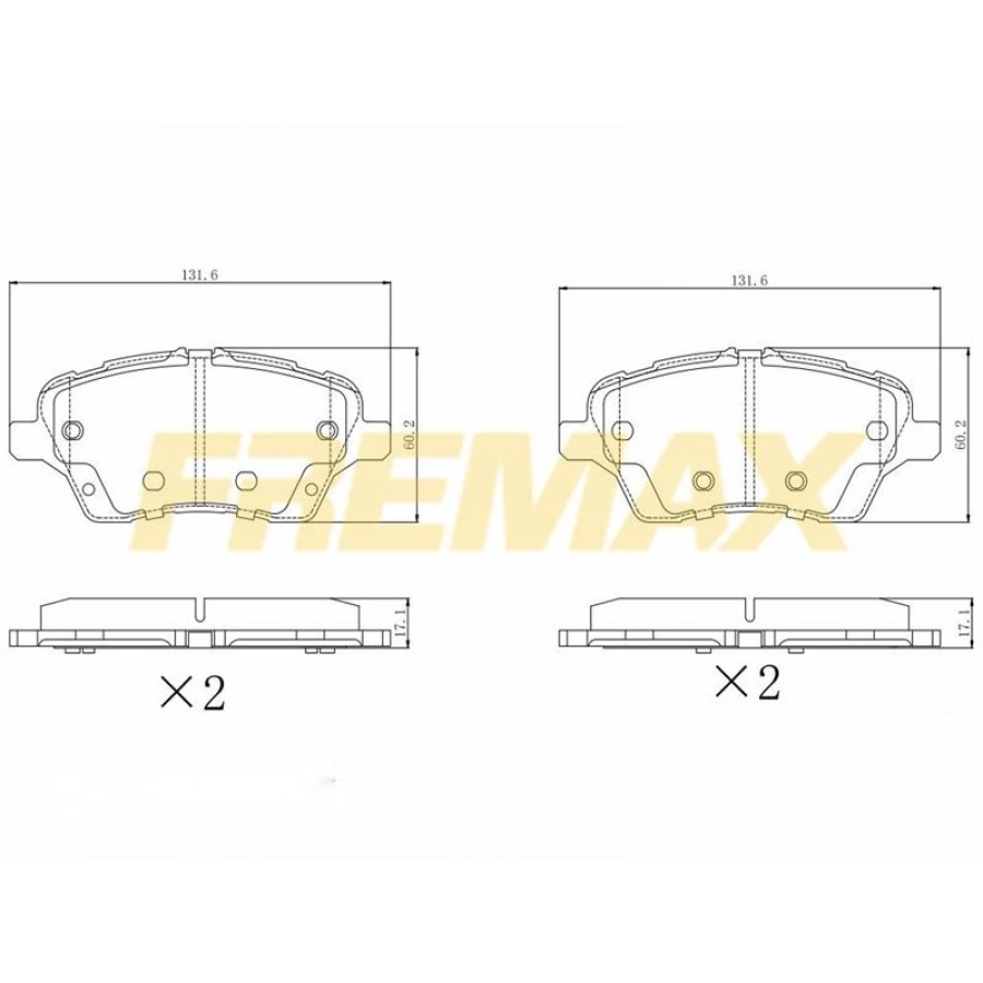 ÖN FREN BALATASI (CARBON FORMÜL) MERCEDES W205-213-238 2014