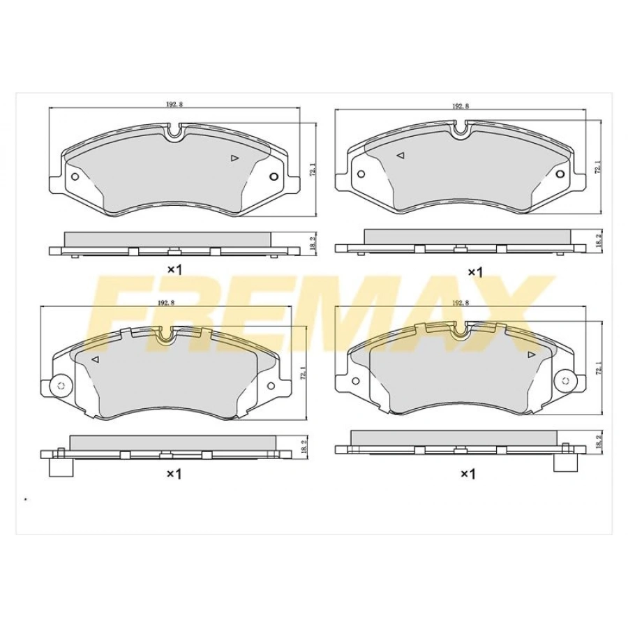ÖN FREN BALATASI (CARBON FORMÜL) PORSCHE CAYENNE 2010 -PANAMERA-TAYCAN -TOUAREG 2019-2023