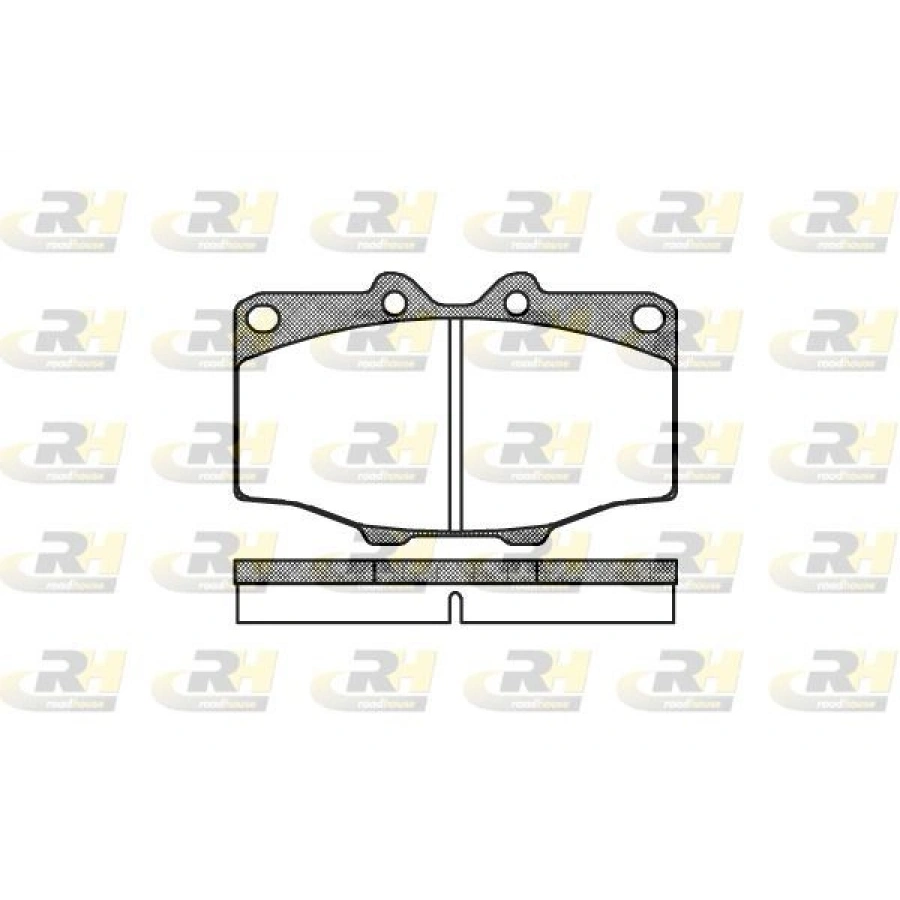 ÖN FREN BALATASI (CARBON FORMÜL) TOYOTA AVENSIS-VERSO 2009