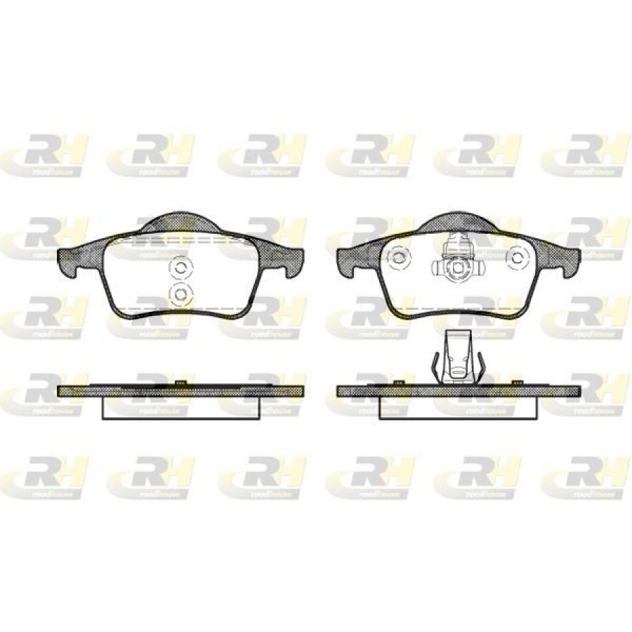 ÖN FREN BALATASI (CARBON FORMÜL) VOLVO 850 93-97/C70-S70-V70 -XC70 1996-2002