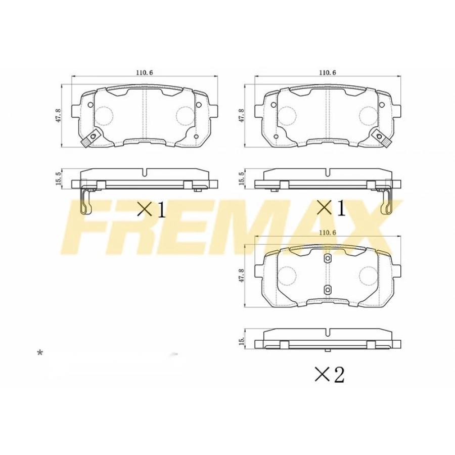 ÖN FREN BALATASI (CARBON FORMÜL) VW AUDI A4-A5 2008
