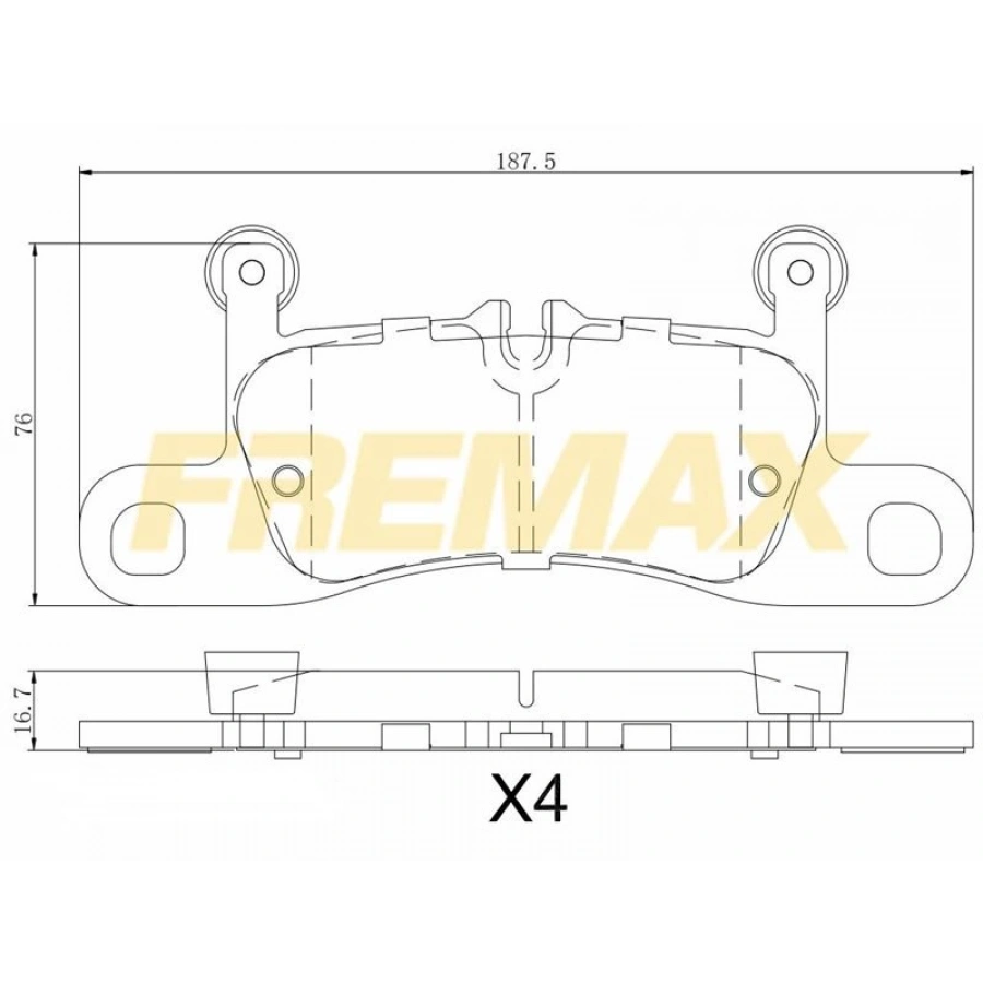 ÖN FREN BALATASI (CARBON FORMÜL) VW-AUDI A6-A7-A8 2011