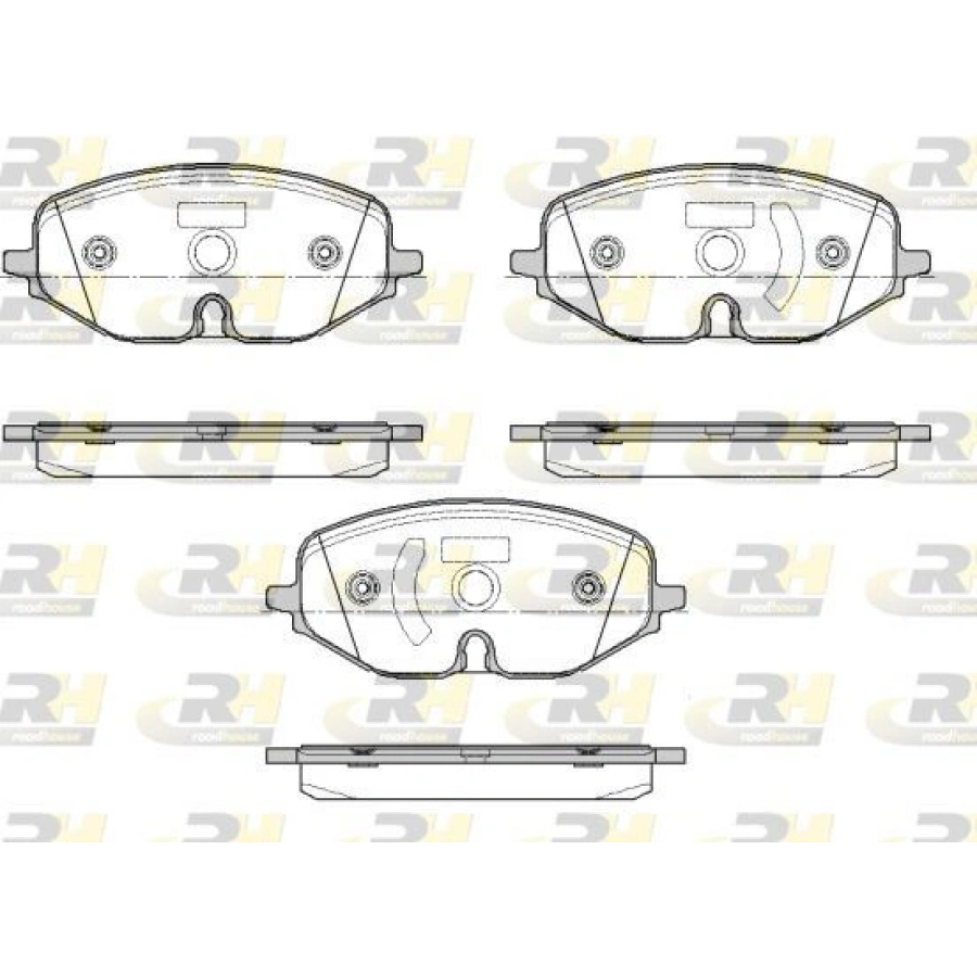 ÖN FREN BALATASI (CARBON FORMÜL) VW (FİŞLİ) TRANSPORTER T6 2015