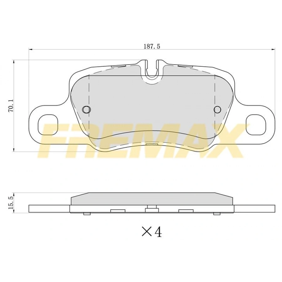 ÖN FREN BALATASI (CARBON FORMÜL) VW GOLF7 (FİŞLİ) -A3-LEON-OCTAVIA 2013 KULAKLI (FİŞLİ) POLO-IBIZA -T-CROSS -SCALA 2018