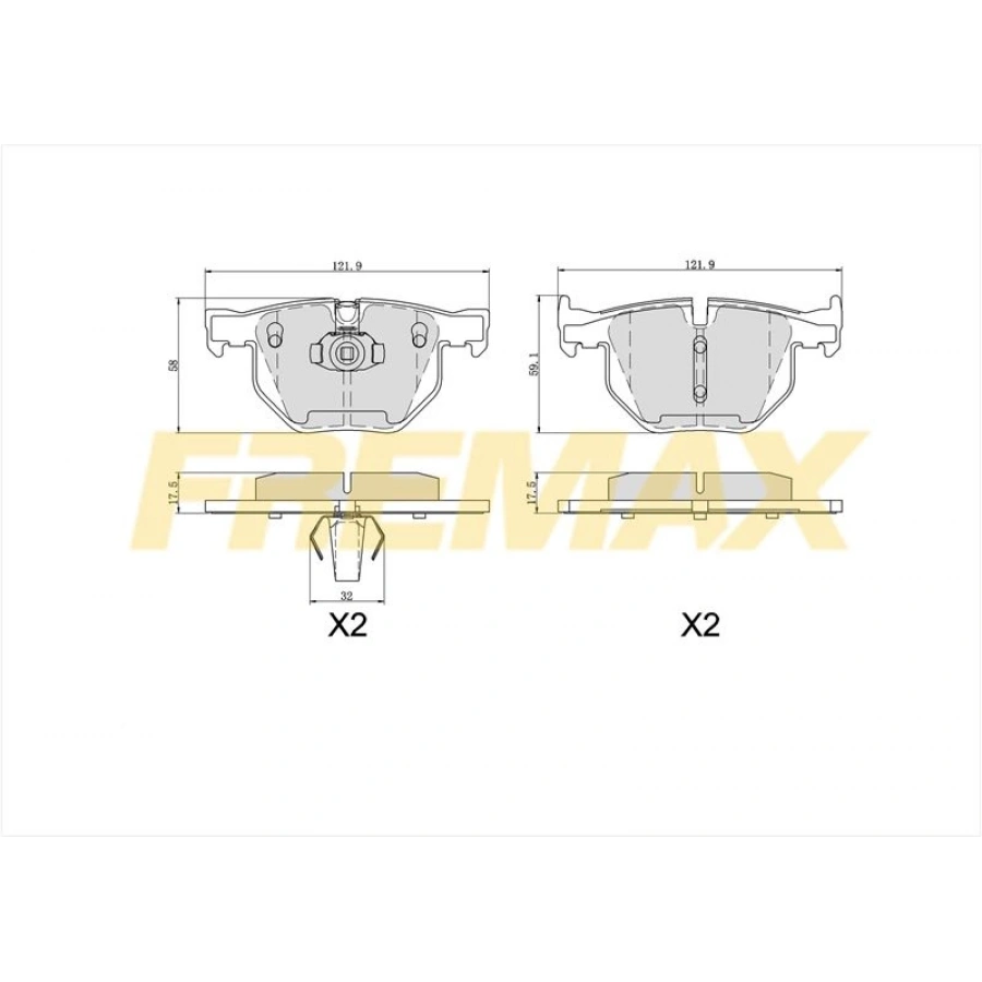 ÖN FREN BALATASI (CARBON FORMÜL) VW TRANSPORTER T6 (FİŞLİ)CARAVELLE 2015