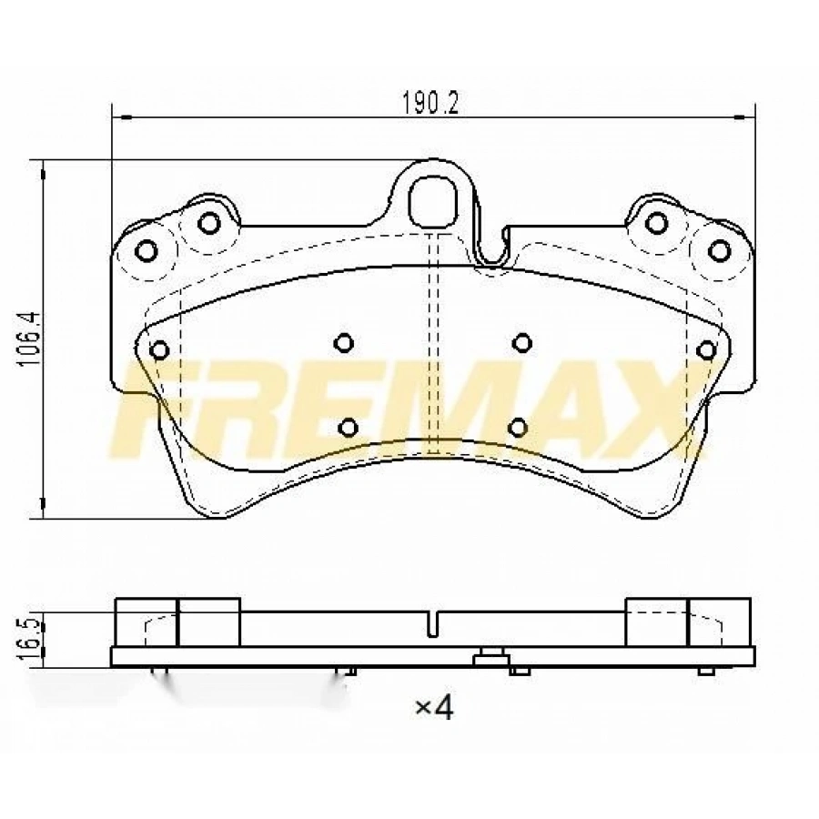 ÖN FREN BALATASI (CORBON FORMÜL) BMW E81-E82-E87-E88-2F45-214d-216i-MINI R55-R56-R57-R58-R59-F54-F55-F56-F57 2005-2019