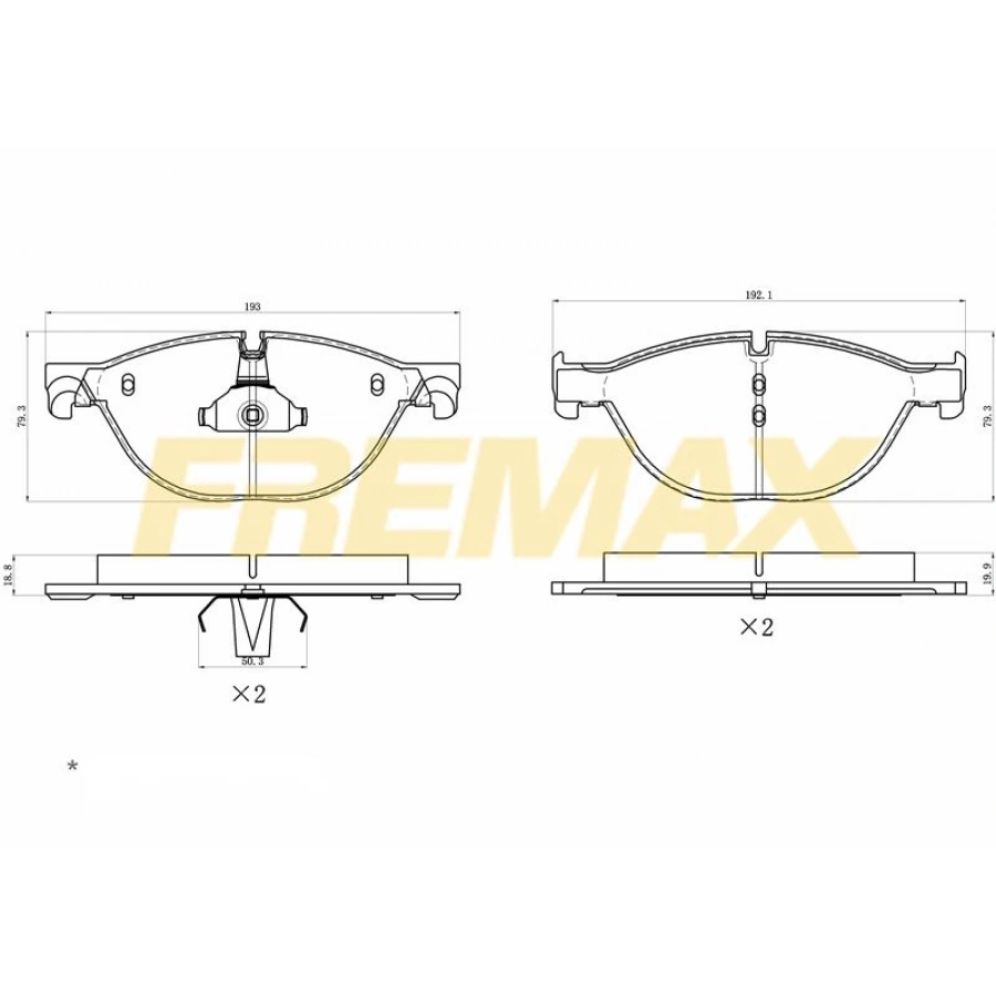 ÖN FREN BALATASI(CORBON FORMÜL) BMW F10-F11-F12-F13-2010-2018 5,25-5,28-5,30-5,35