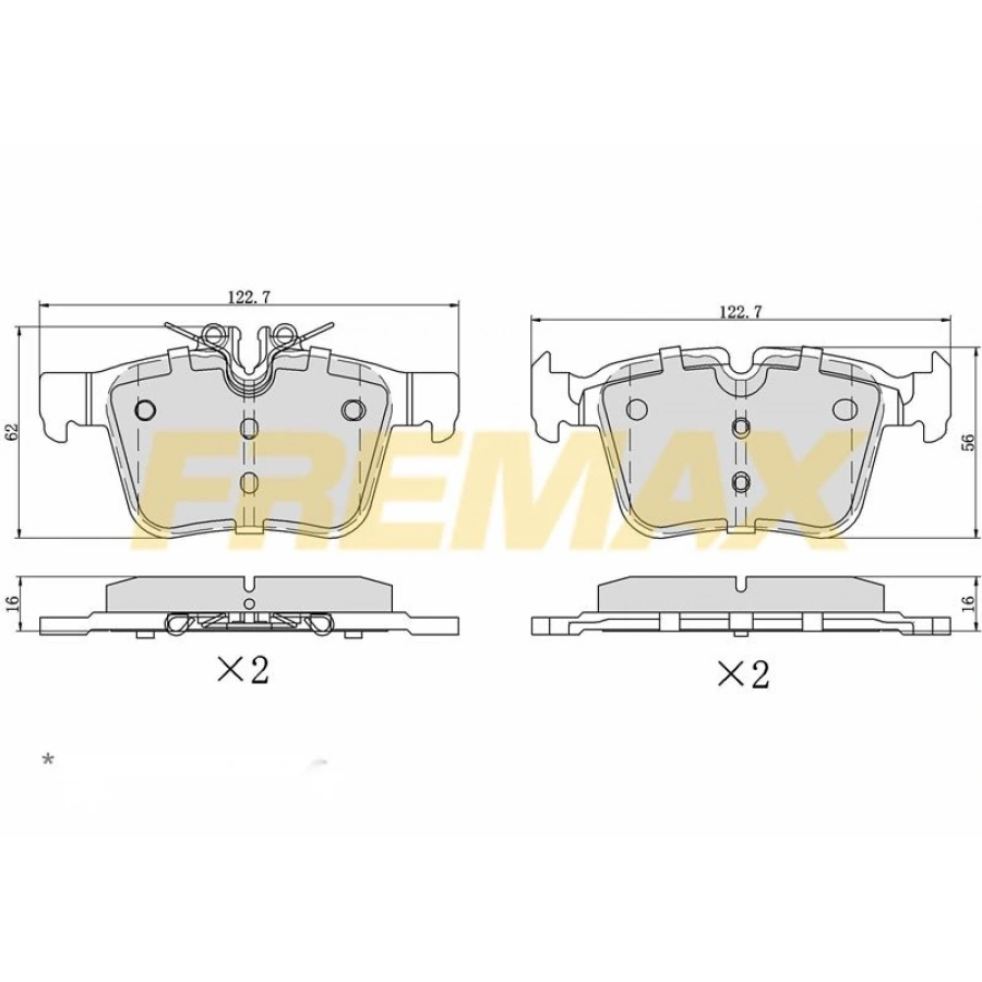 ÖN FREN BALATASI(CORBON FORMÜL) MERCEDES VİTO W447 2014