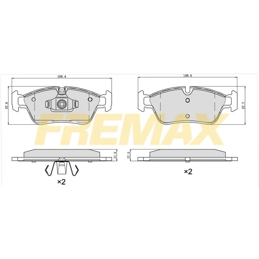 ÖN FREN BALATASI (CORBON FORMÜL) VW AUDI Q7 2015