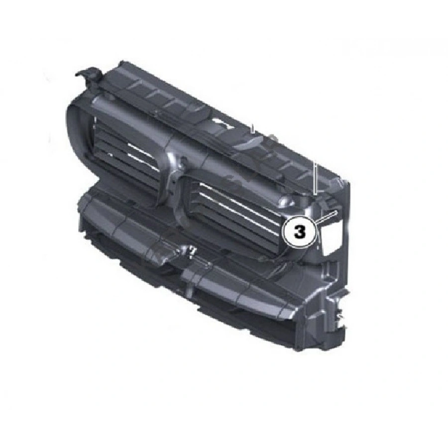 ÖN GÖZLÜK FAN PANELİ (MOTORSUZ) F10 2010-