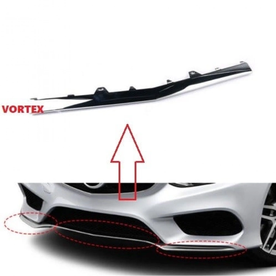 ÖN TAMPON ALT NİKELAJ ORTA ( AMG ) W212 2013-