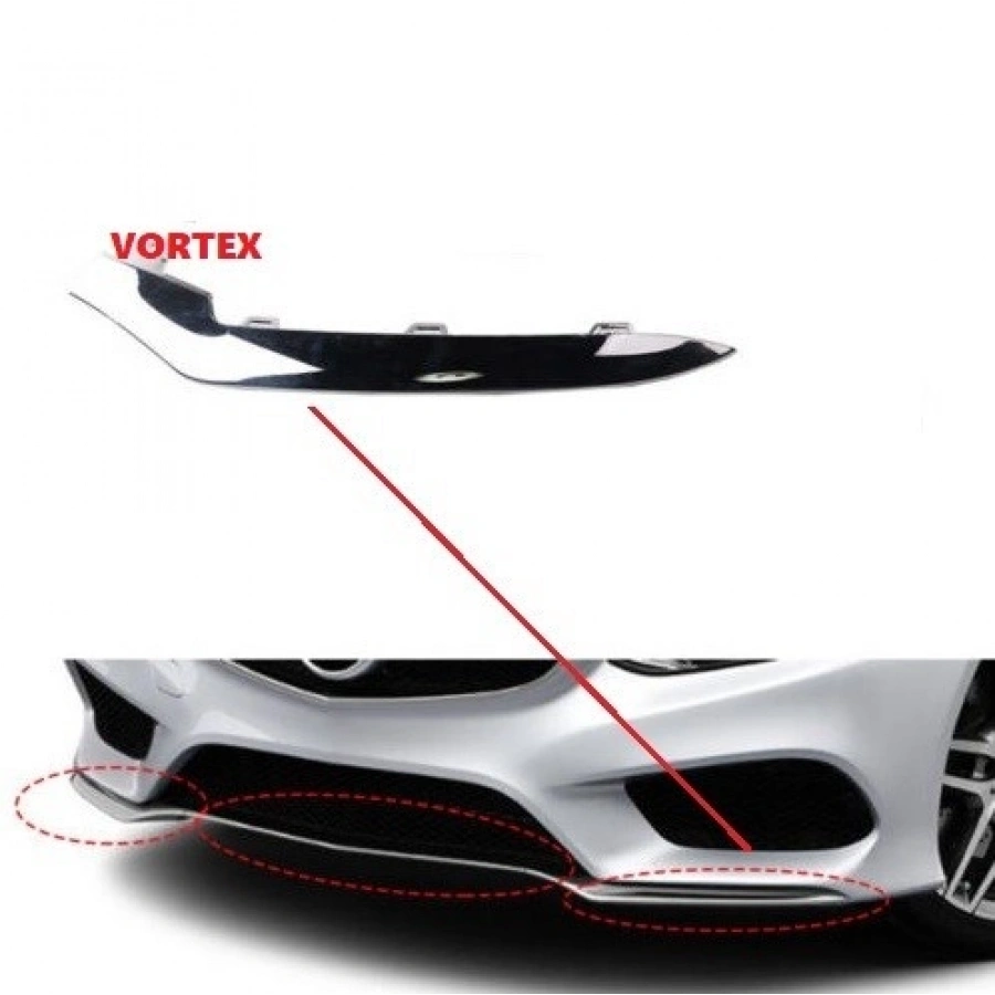 ÖN TAMPON ALT NİKELAJ SOL ( AMG ) W212 2013-