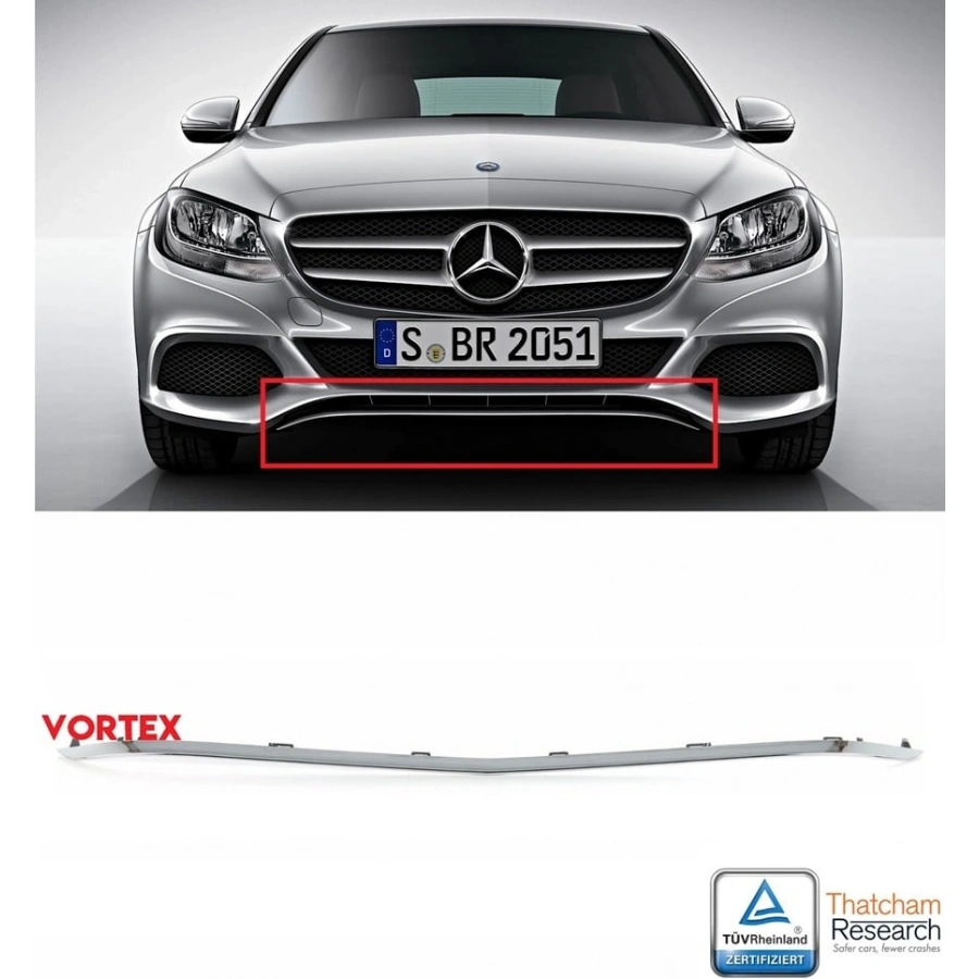 ÖN TAMPON ALT NİKELAJI (COMFORT) W205 2014-