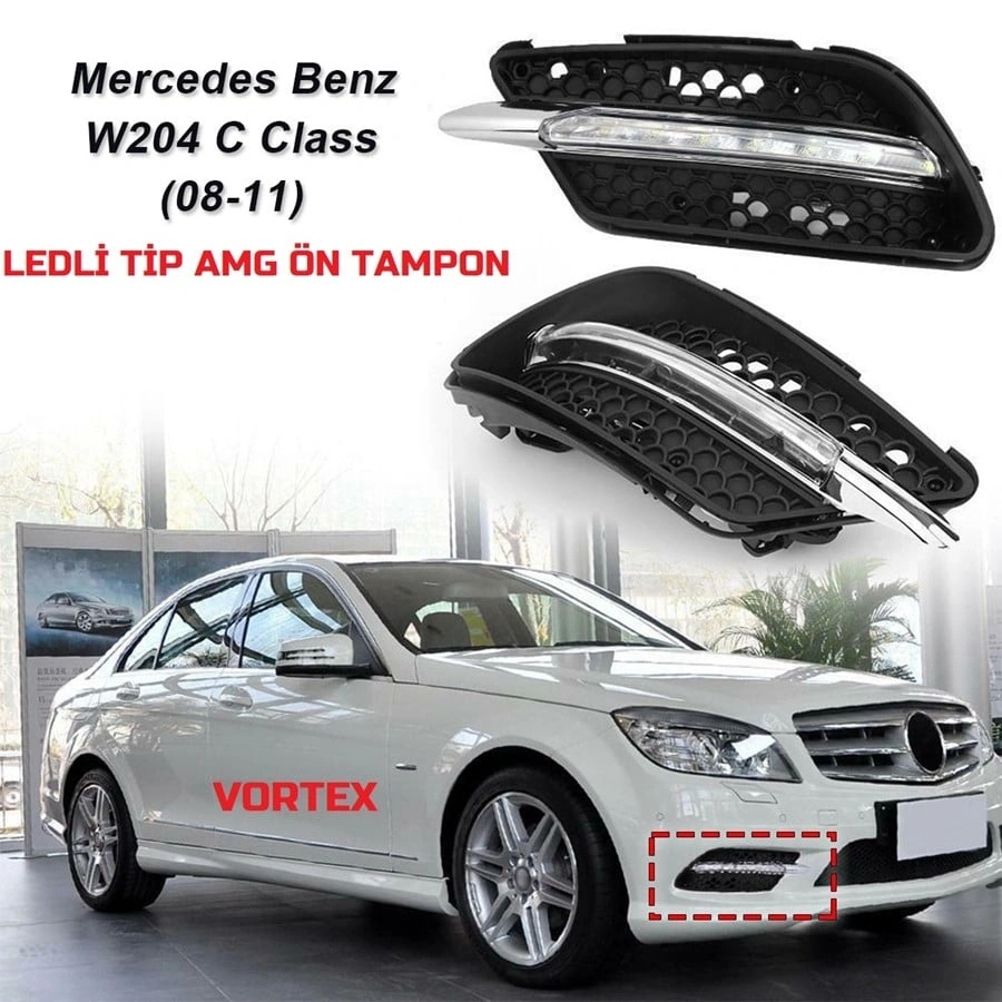ÖN TAMPON ( AMG - LEDLİ TİP ) W204 2007-
